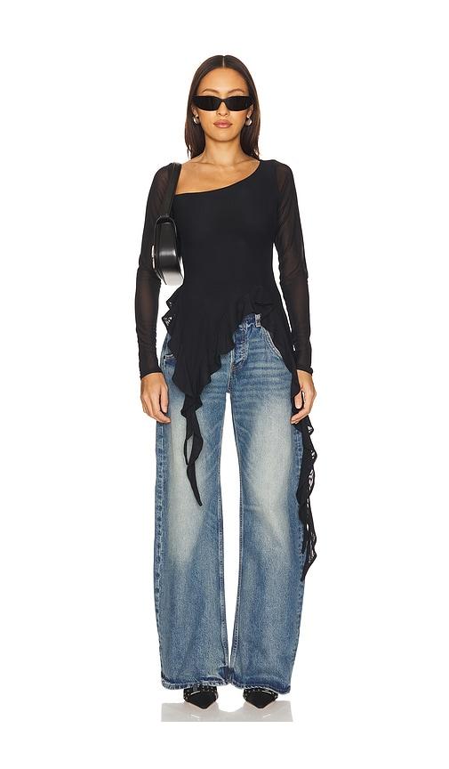 AFRM Doris Top in Black by AFRM