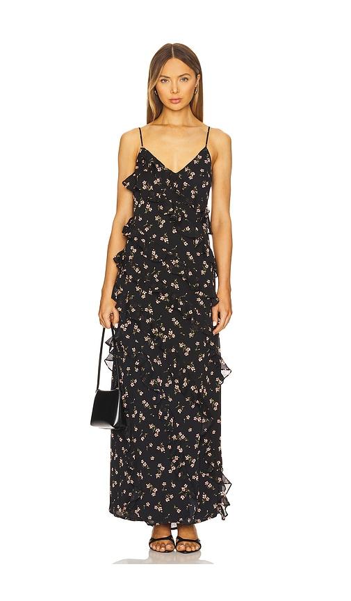 AFRM Ilaria Dress in Black by AFRM