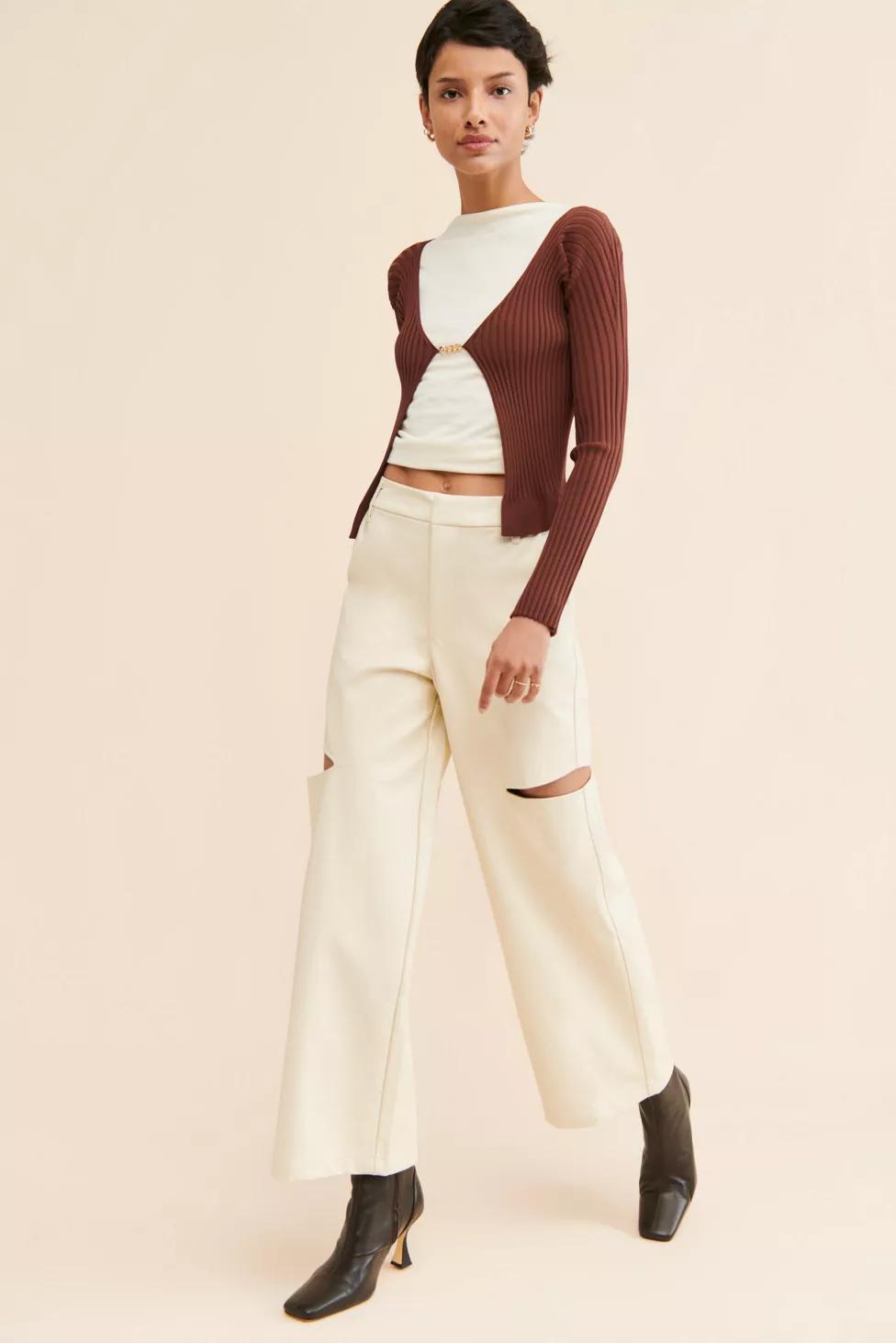 AFRM Kimmie Vegan Leather Pants by AFRM