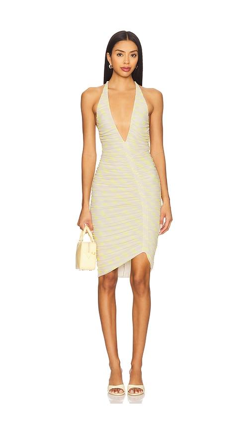 AFRM Norwood Dress in Yellow by AFRM