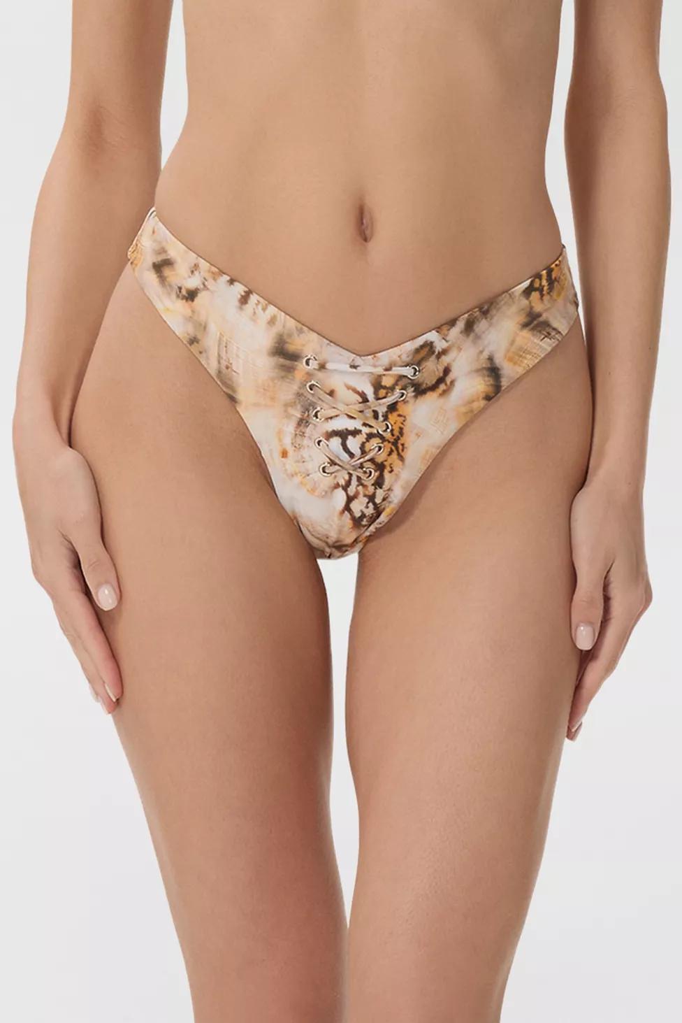 AFRM Rio Grommet High Cut Bikini Bottoms by AFRM