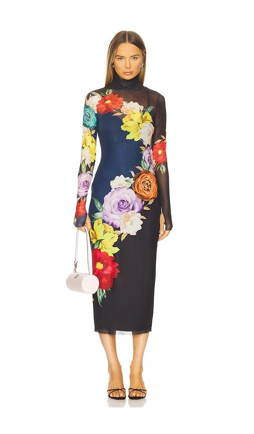 AFRM Shailene Dress in Black by AFRM