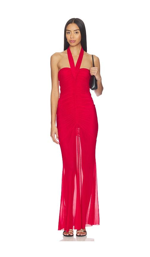 AFRM Sid Dress in Red by AFRM