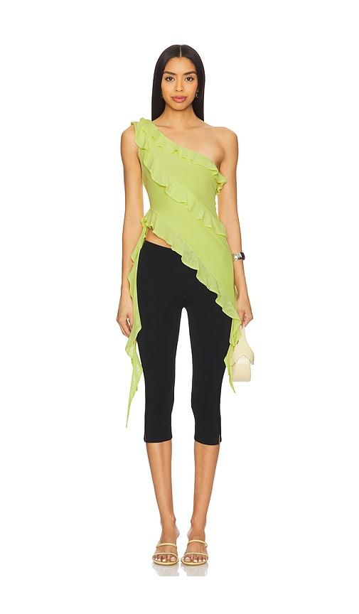 AFRM Vivica Top in Green by AFRM