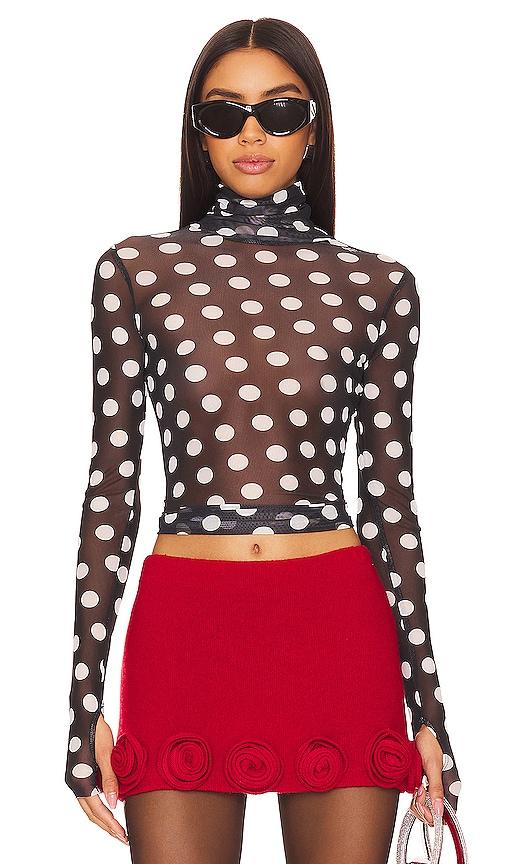 AFRM Zadie Top in Black by AFRM