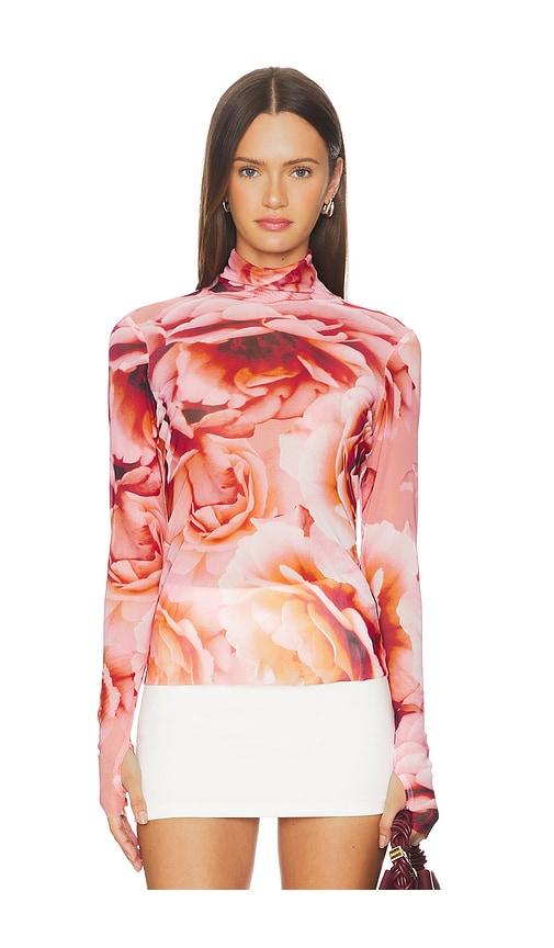 AFRM Zadie Top in Pink by AFRM