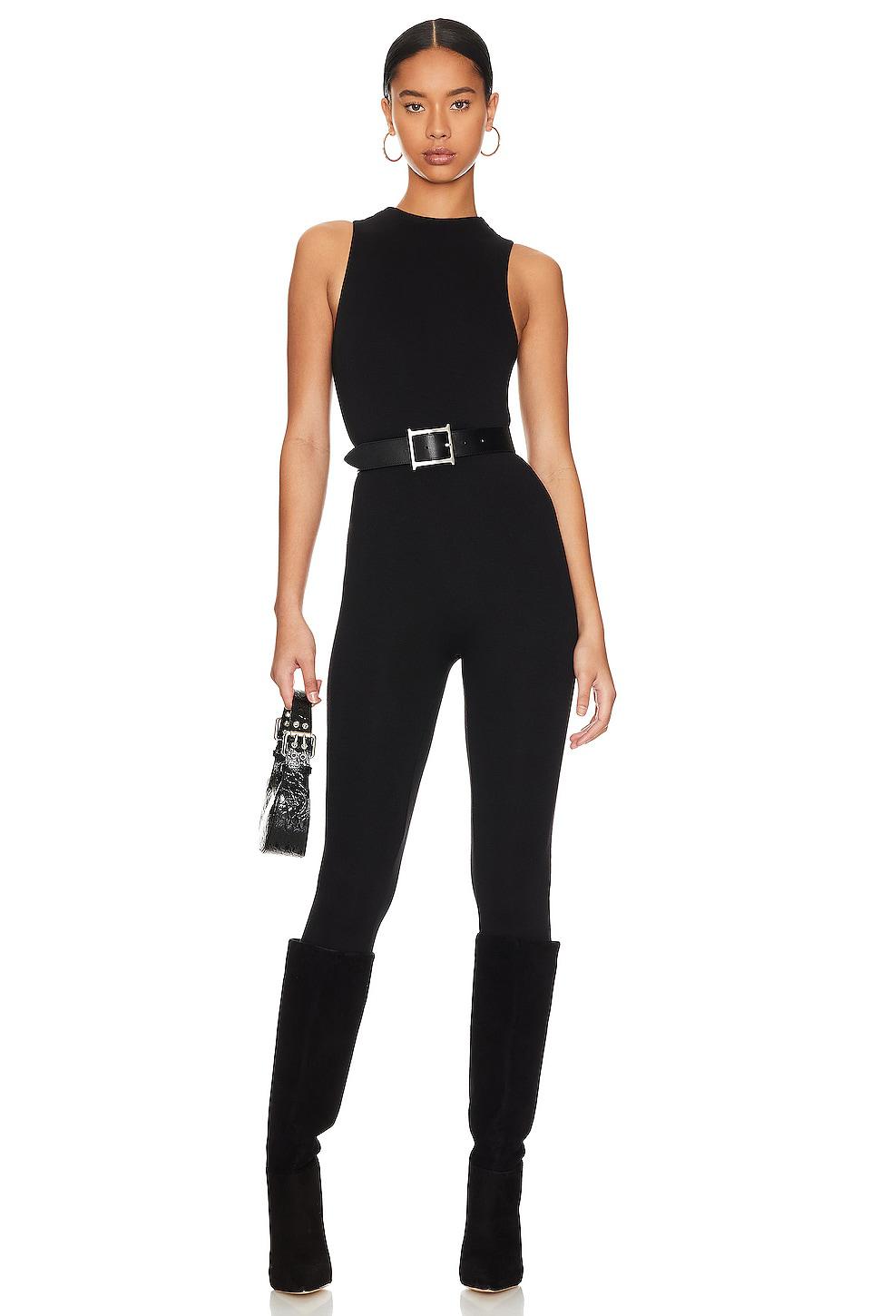 AFRM x REVOLVE Kiki Jumpsuit in Black by AFRM