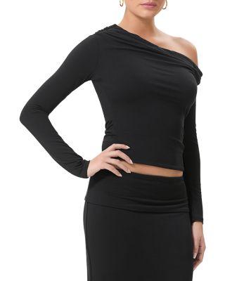 Bria Draped One Shoulder Top by AFRM Bria Draped One Shoulder Top by AFRM