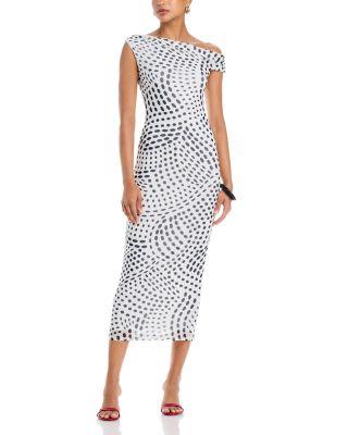 Holden Asymmetric Midi Dress by AFRM