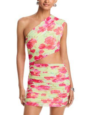 Sinclair One Shoulder Mini Dress by AFRM