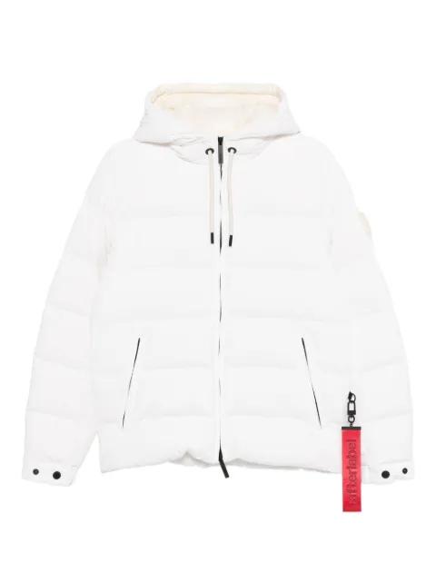hoodied quilted jacket by AFTER LABEL