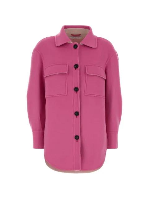 buttoned coat by AFTERCOAT