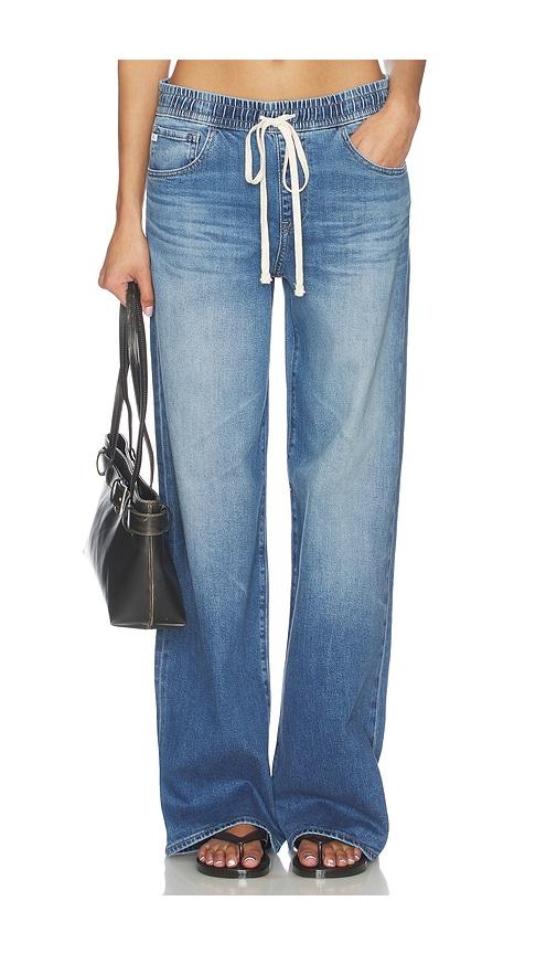 AG Jeans Adria Wide Cinched in Blue by AG JEANS