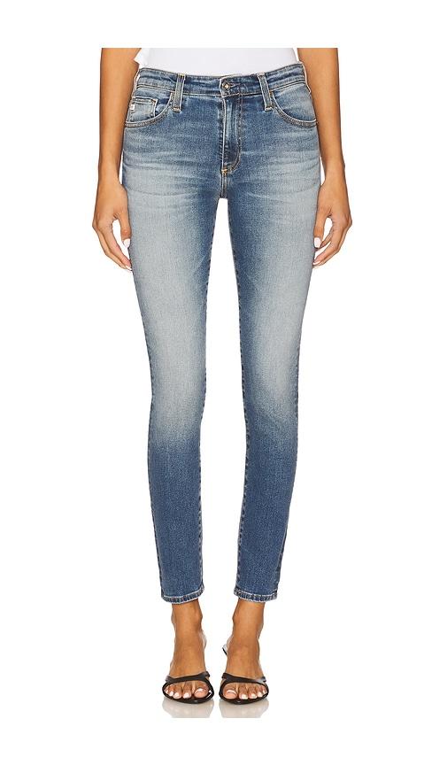 AG Jeans Farrah Ankle Skinny Jeans in Blue by AG JEANS