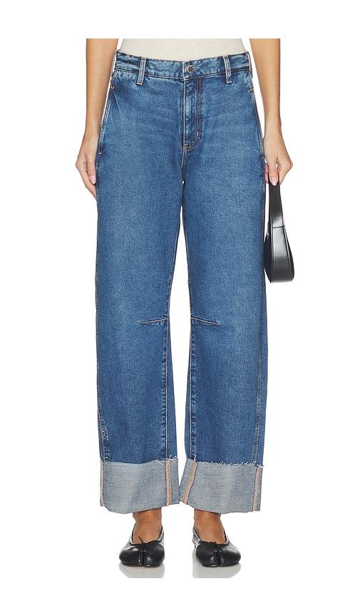 AG Jeans Mercer Barrel Jeans in Blue by AG JEANS