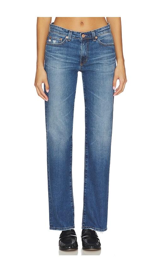 AG Jeans Sandra Straight Jeans in Blue by AG JEANS