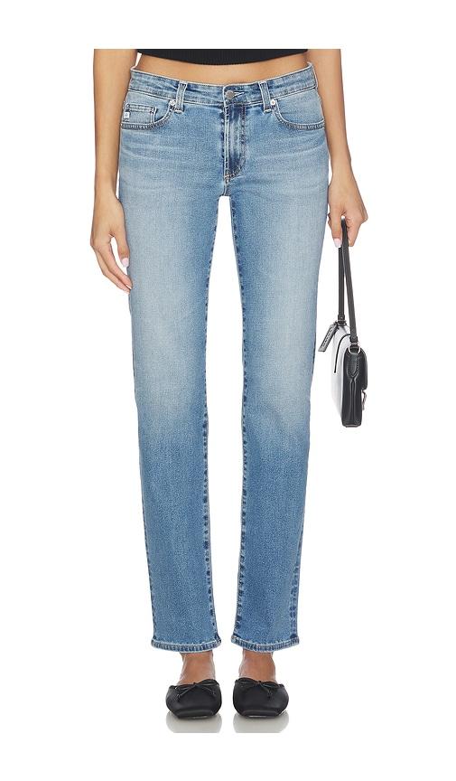 AG Jeans Sandra Straight Leg Jeans in Blue by AG JEANS