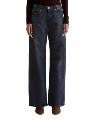 Adria Low Rise Wide Leg Jeans in 2 Years Prose by AG JEANS