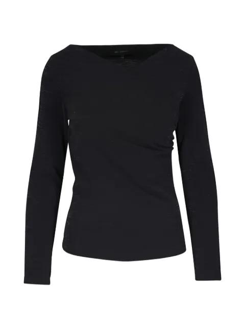 Alaya long-sleeve knitted top by AG JEANS
