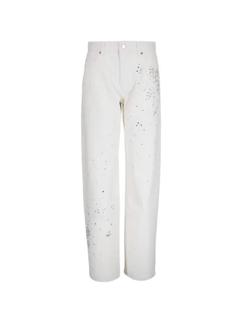 Billie crystal-embellished jeans by AG JEANS