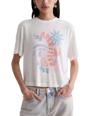 Charli Relaxed Short Sleeve Tee by AG JEANS