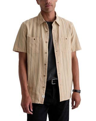Classic Fit Stripe Pocket Shirt by AG JEANS