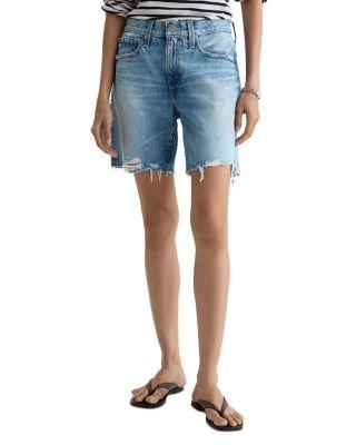 Ex Boyfriend Denim Bermuda Shorts in Sierra Meadow by AG JEANS