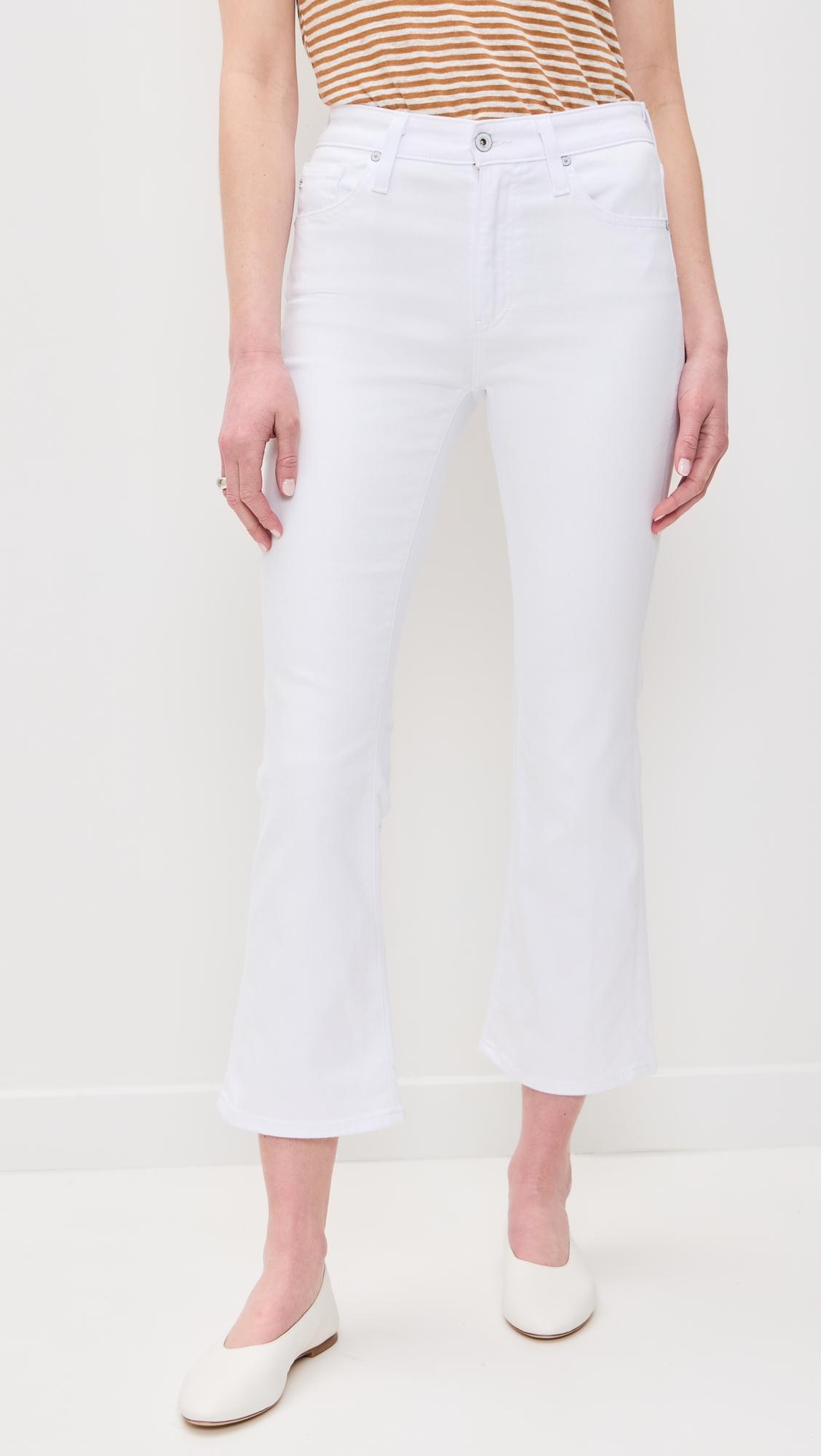 Farrah Boot Crop Jeans by AG JEANS