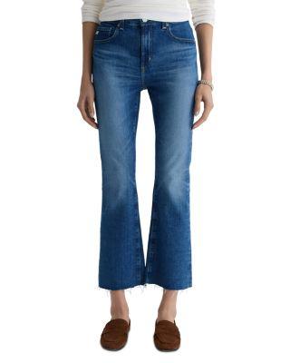 Farrah Mid Rise Bootcut Crop Jeans in Owens Valley by AG JEANS