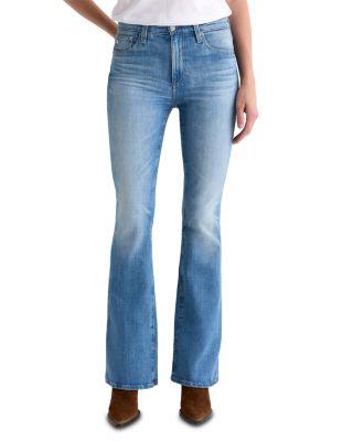Farrah Mid Rise Bootcut Jeans in 18 Years Bisou by AG JEANS