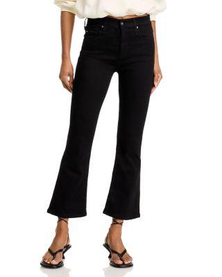 Farrah Mid Rise Cropped Bootcut Jeans in Alchemy by AG JEANS