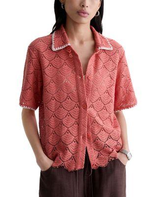 Kaylee Lace Shirt by AG JEANS