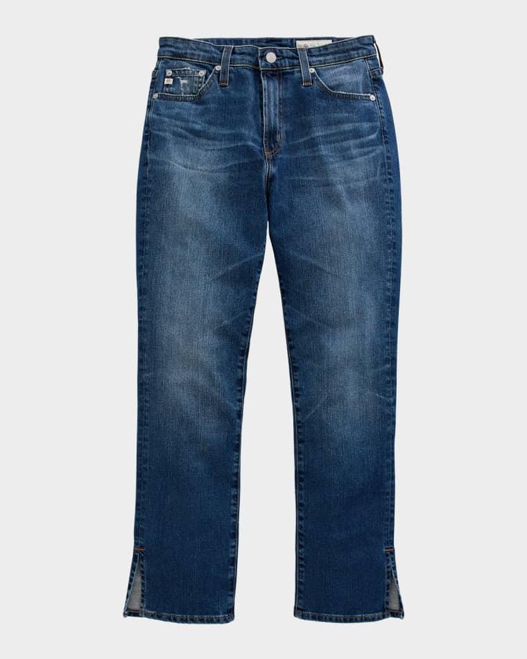 Mari Cropped Stretch Denim Jeans by AG JEANS
