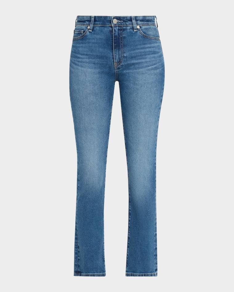 Mari High-Rise Straight Jeans by AG JEANS