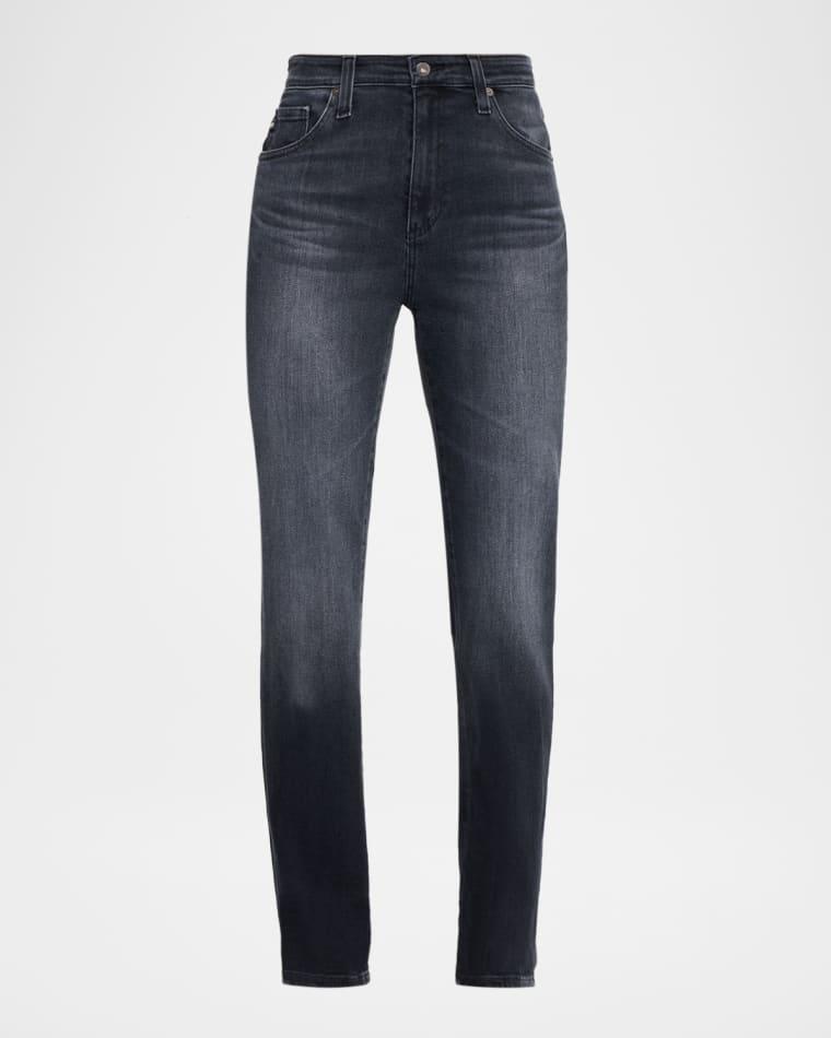 Mari Mid-Rise Slim Straight Jeans by AG JEANS