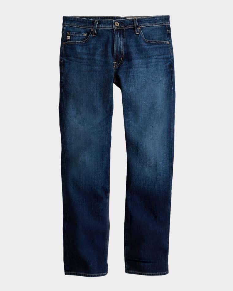 Men's Graduate 360 Stretch Denim Straight-Leg Jeans by AG JEANS