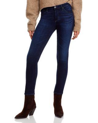 Prima Mid Rise Cropped Cigarette Jeans by AG JEANS