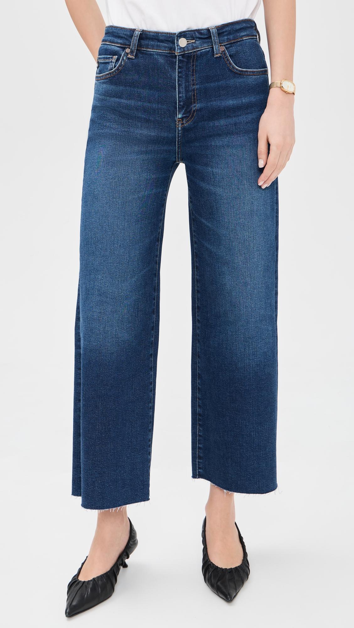 Saige Wide Leg Crop Jeans by AG JEANS