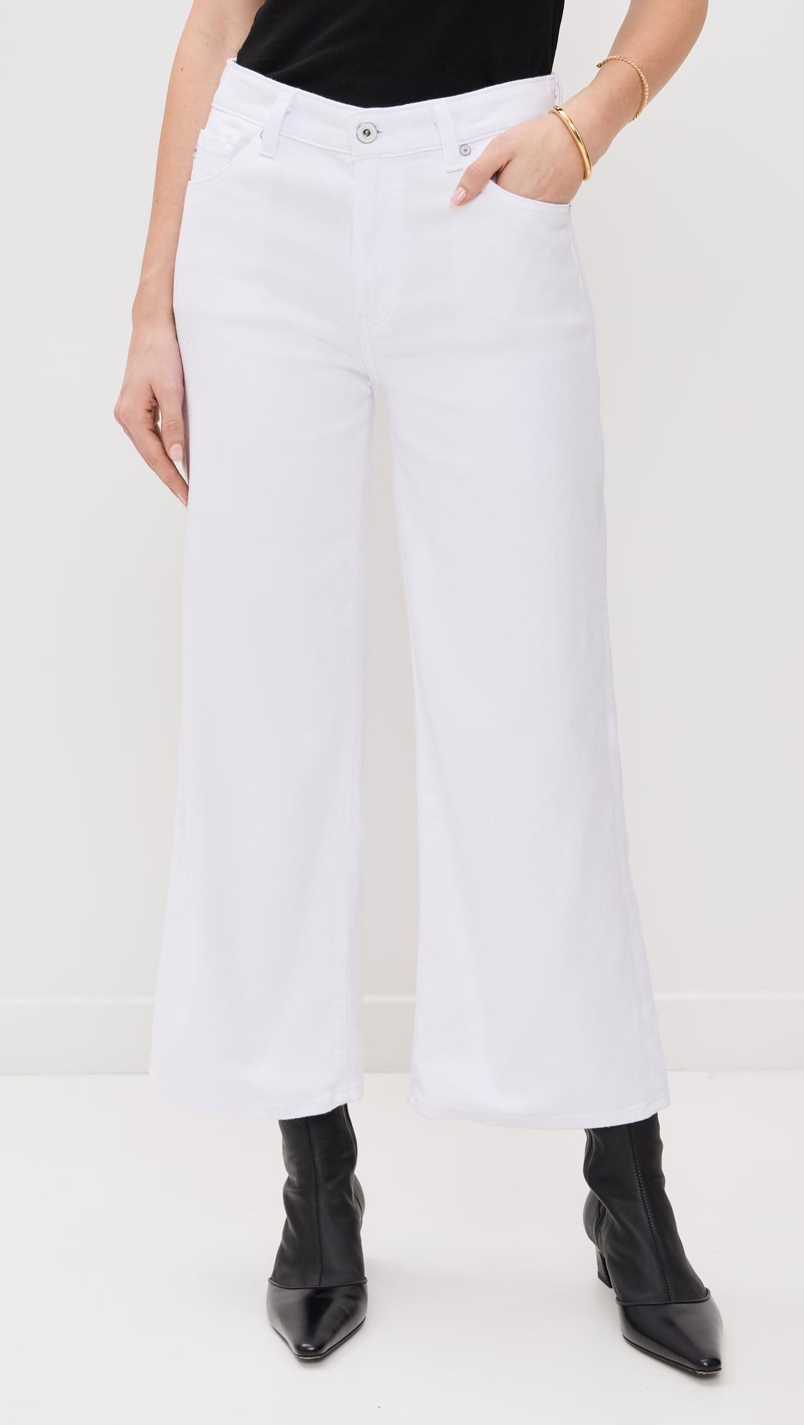 Saige Wide Leg Crop Jeans by AG JEANS