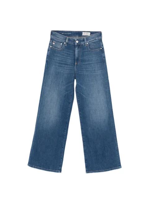 Saige wide leg crop jeans by AG JEANS