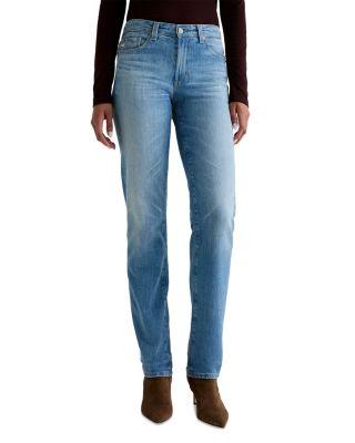 Sandra Low Rise Straight Jeans in 18 Years Bisou by AG JEANS