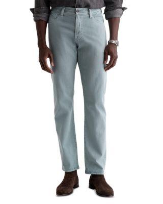 Slim Straight 32" Jeans in Sulfur Smoky Sapphire by AG JEANS