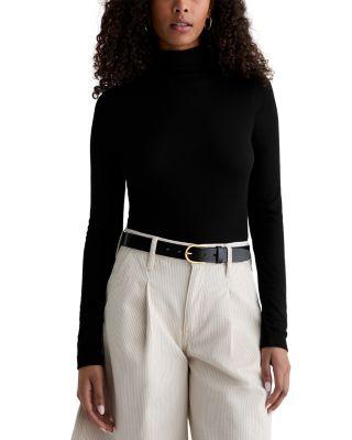 The Chels Long Sleeve Ribbed Turtleneck by AG JEANS