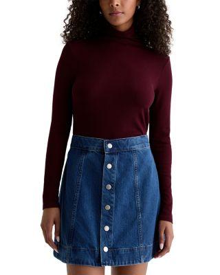 The Chels Long Sleeve Ribbed Turtleneck by AG JEANS
