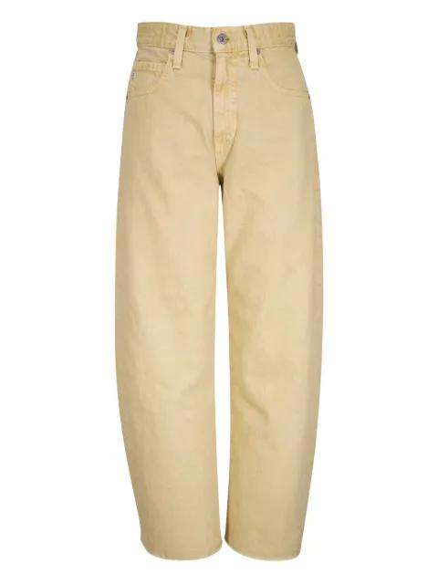 cotton tapered jeans by AG JEANS