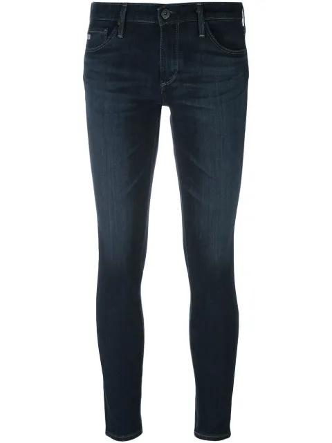 cropped skinny jeans by AG JEANS