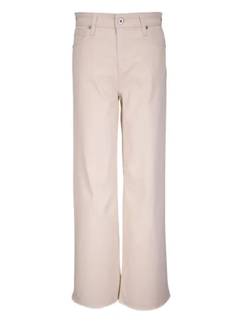 flared-hem jeans by AG JEANS
