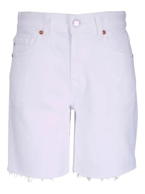 logo-patch shorts by AG JEANS