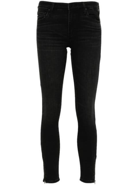 mid-rise skinny jeans by AG JEANS