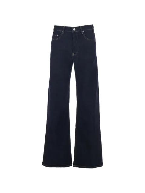 wide-leg cotton jeans by AG JEANS